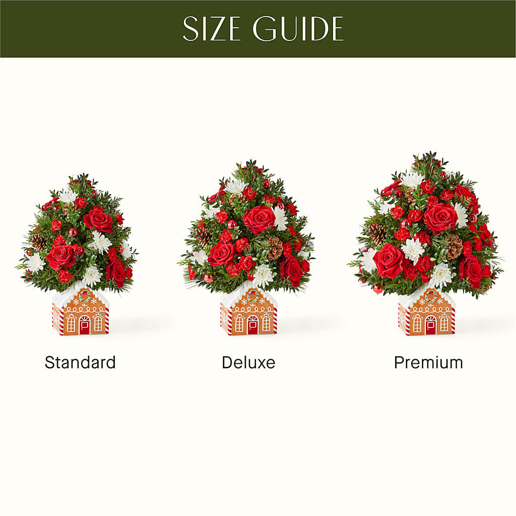 Spiced Gingerbread Tree – D & L FLORIST & GIFTS LLC, Houston MO