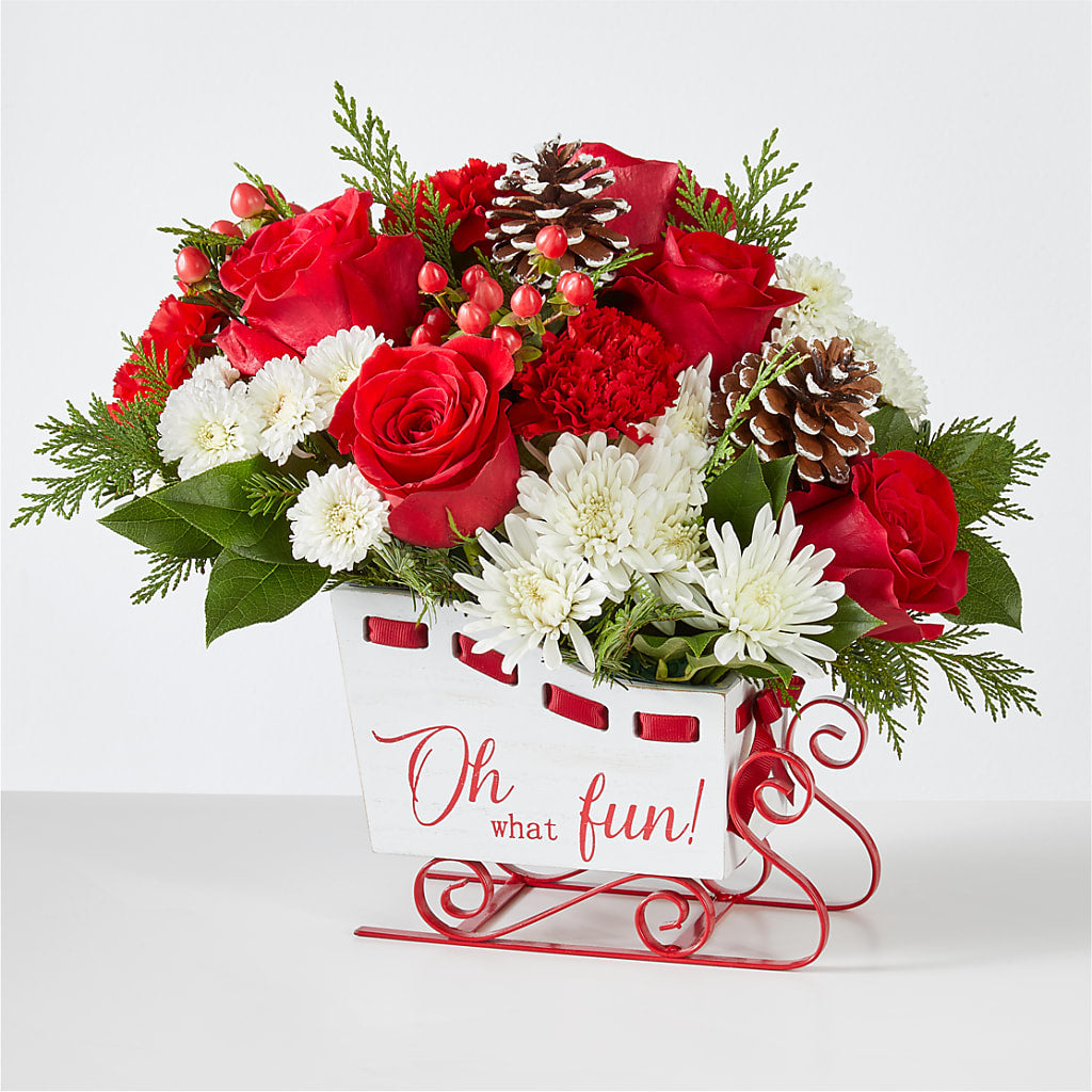 Sleigh Bells Bouquet – D & L FLORIST & GIFTS LLC, Houston MO