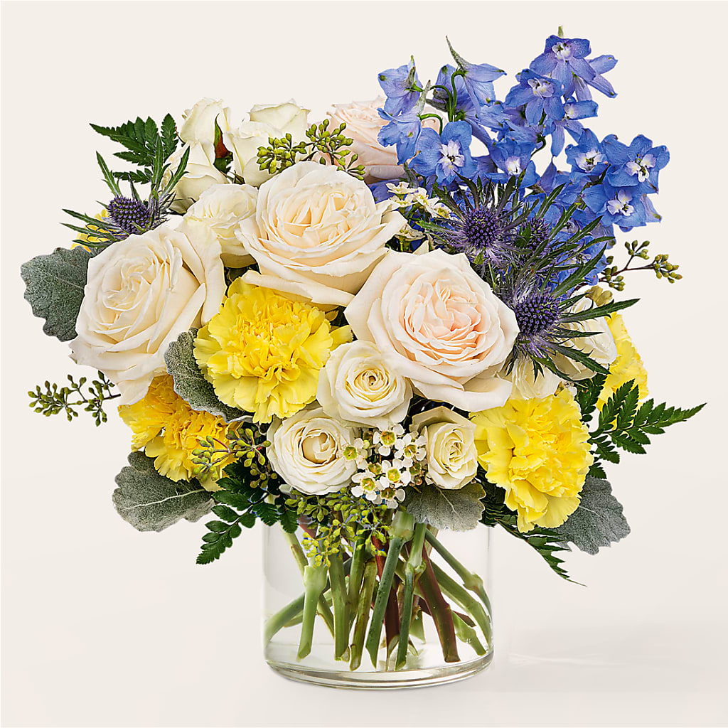 Lemon Sorbet Bouquet – D & L FLORIST & GIFTS LLC, Houston MO