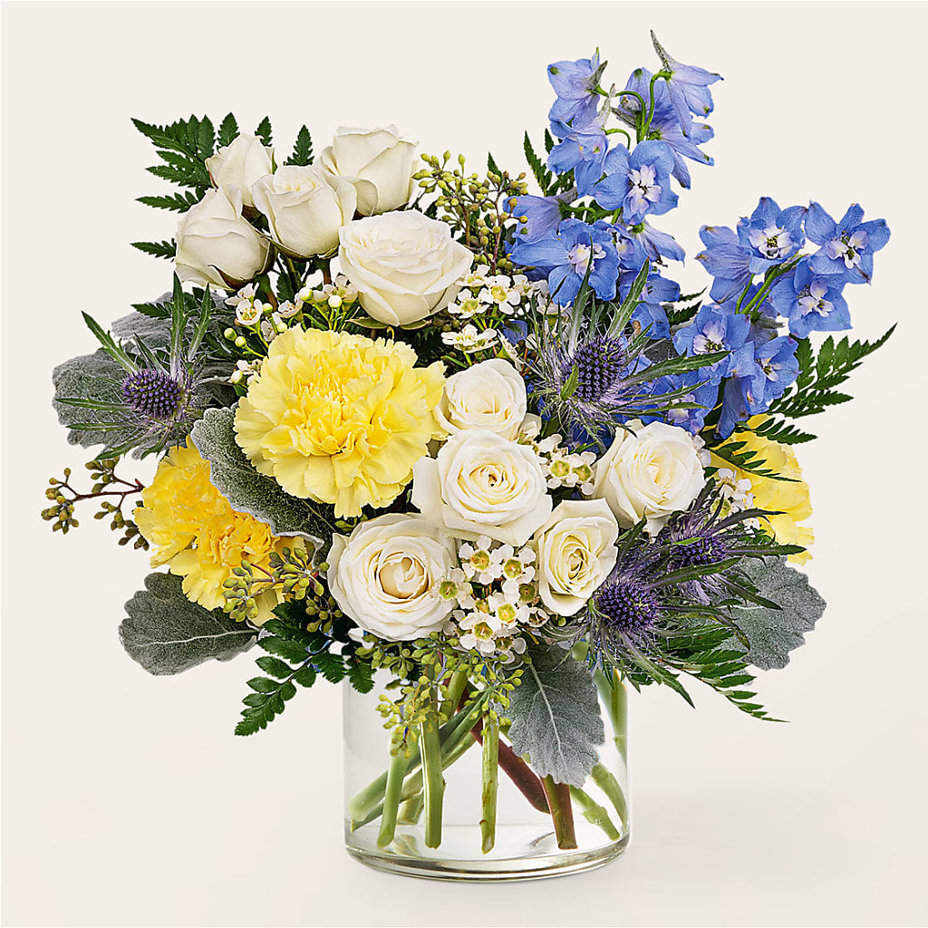 Lemon Sorbet Bouquet – D & L FLORIST & GIFTS LLC, Houston MO