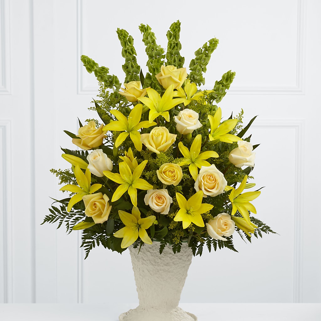 Golden Memories Arrangement – D & L FLORIST & GIFTS LLC, Houston MO