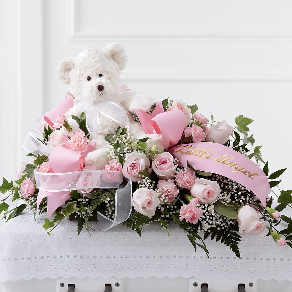 Touch of Sympathy Casket Spray – D & L FLORIST & GIFTS LLC, Houston MO