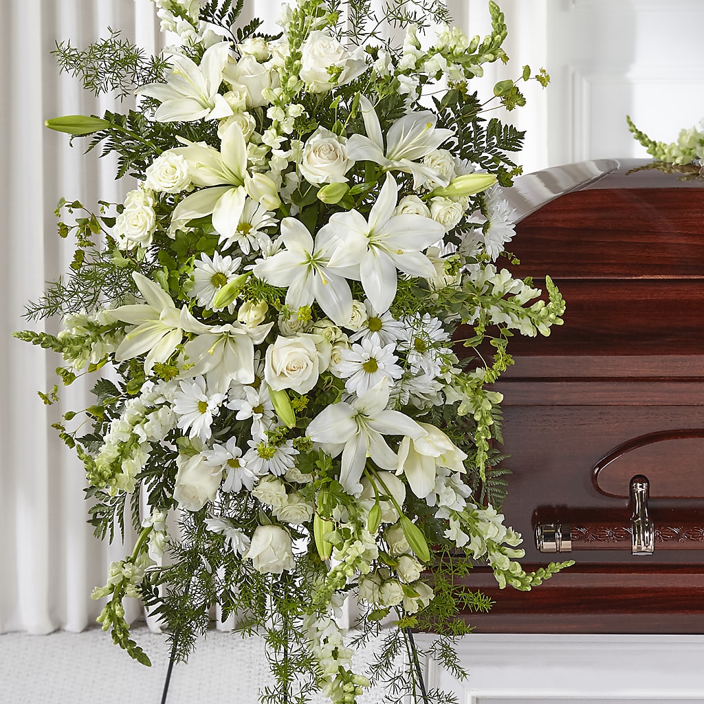 Loving Thoughts Standing Spray – D & L FLORIST & GIFTS LLC, Houston MO