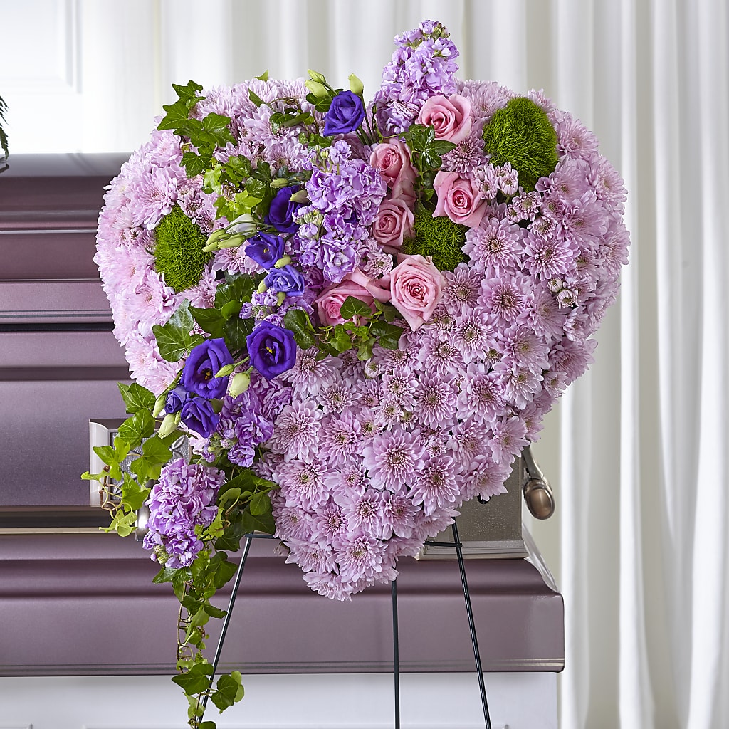 Treasured Love Standing Heart – D & L FLORIST & GIFTS LLC, Houston MO