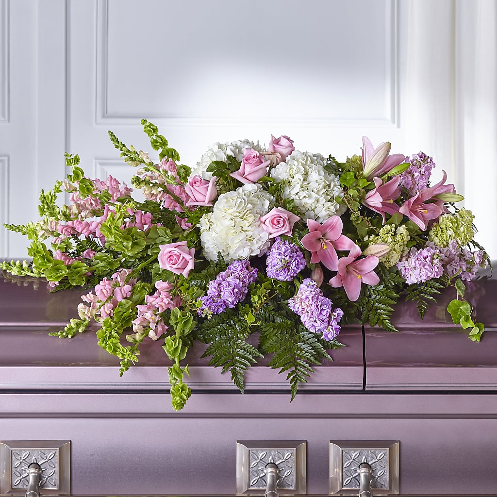 Life's Gratitude Casket Spray – D & L FLORIST & GIFTS LLC, Houston MO