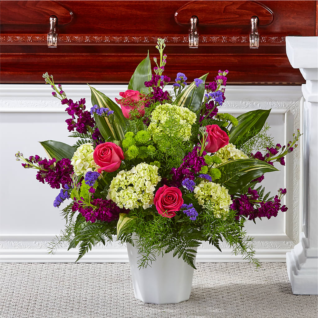 Beautiful Horizons Floor Basket – D & L FLORIST & GIFTS LLC, Houston MO