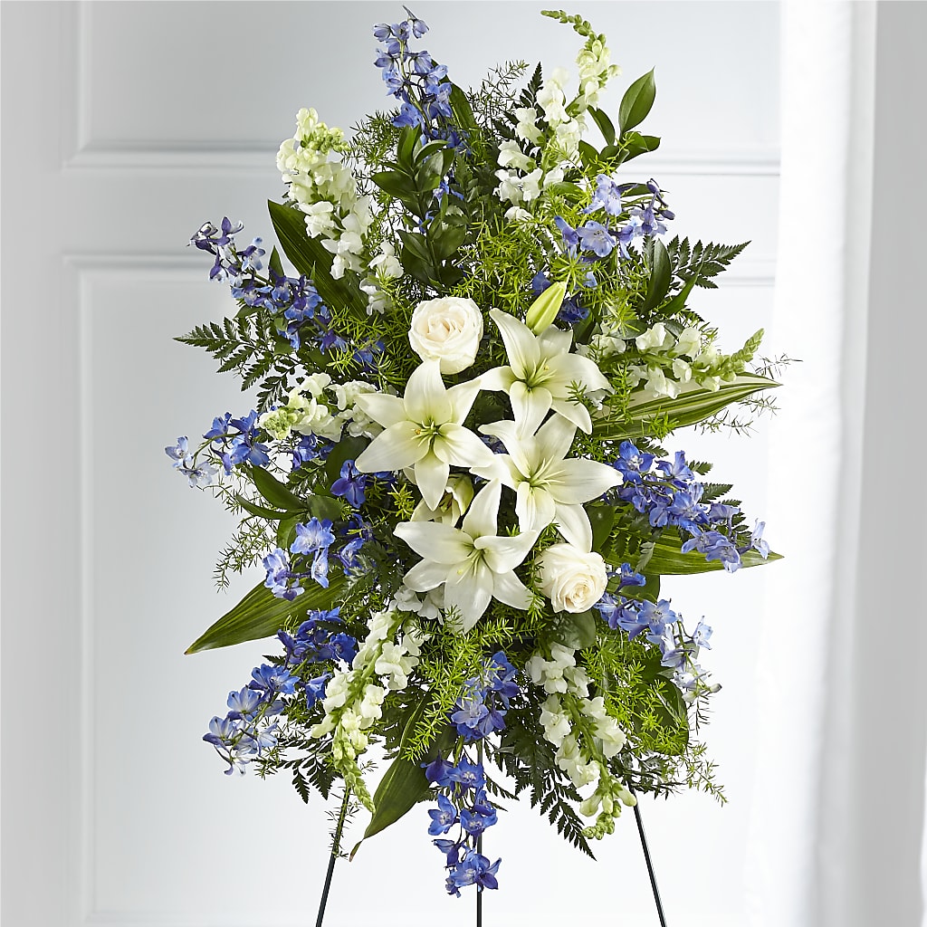 Faithful Friend Standing Spray – D & L FLORIST & GIFTS LLC, Houston MO
