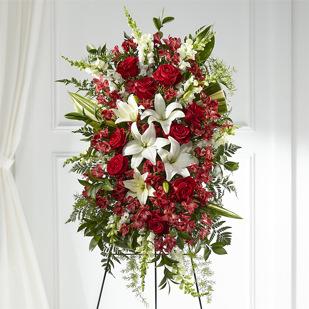 Everlasting Memory Standing Spray – D & L FLORIST & GIFTS LLC, Houston MO