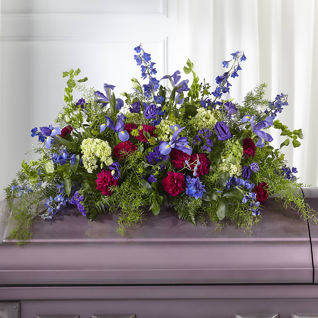 Always Treasured Casket Spray – D & L FLORIST & GIFTS LLC, Houston MO