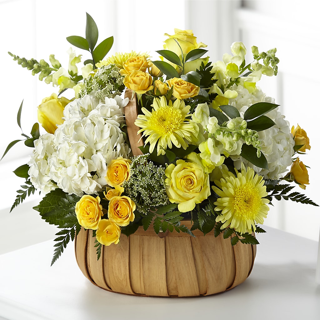 Rustic Remembrance Basket – D & L FLORIST & GIFTS LLC, Houston MO
