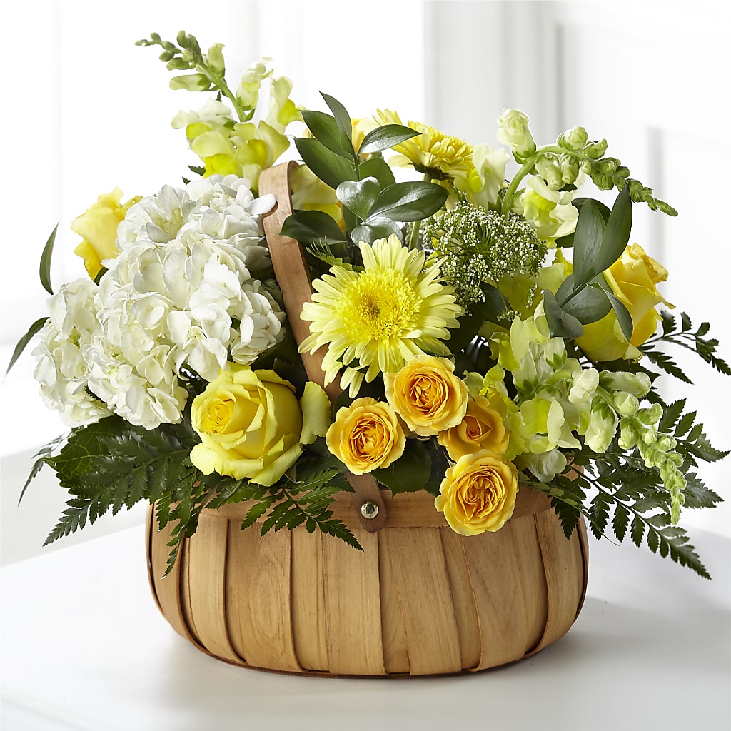 Rustic Remembrance Basket – D & L FLORIST & GIFTS LLC, Houston MO
