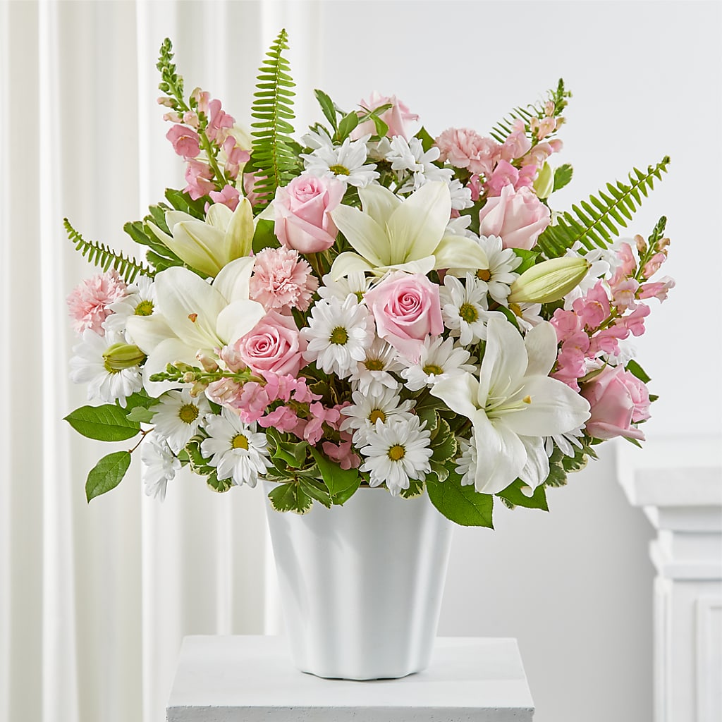 Soft Touch Tabletop Basket – D & L FLORIST & GIFTS LLC, Houston MO