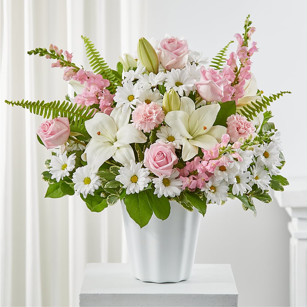 Soft Touch Tabletop Basket – D & L FLORIST & GIFTS LLC, Houston MO