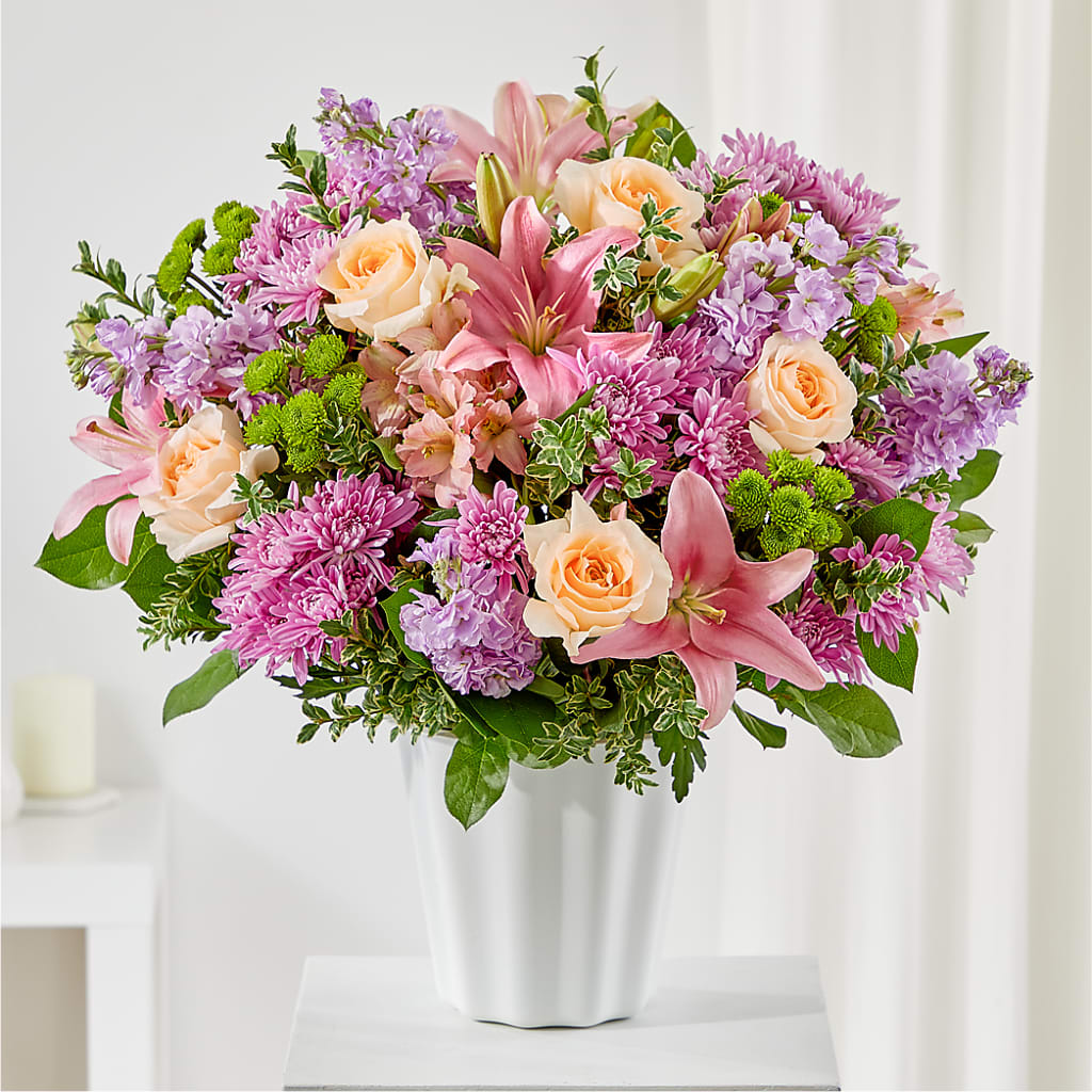 Supportive Embrace Tabletop Basket – D & L FLORIST & GIFTS LLC, Houston MO