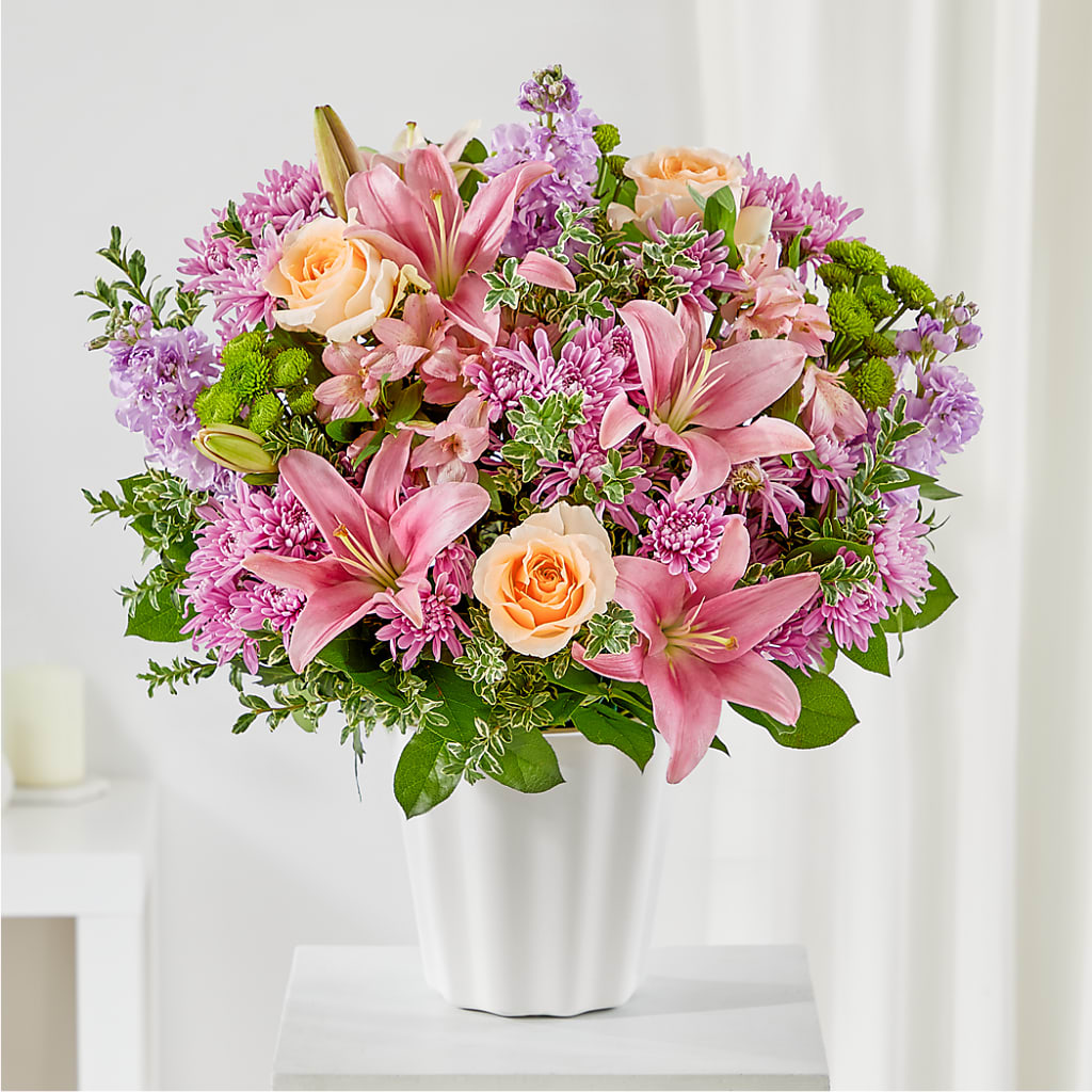 Supportive Embrace Tabletop Basket – D & L FLORIST & GIFTS LLC, Houston MO