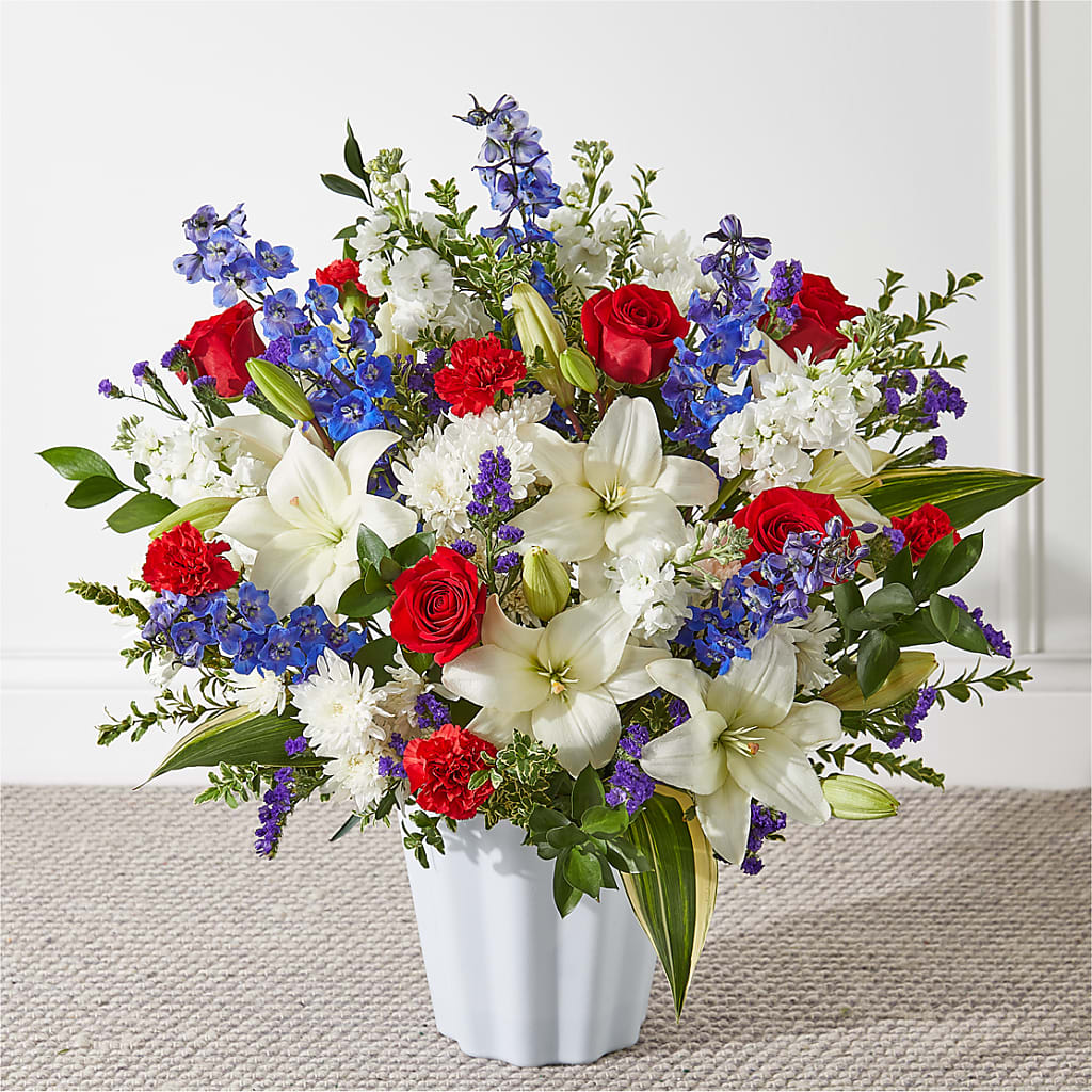 Consoled Floor Basket – D & L FLORIST & GIFTS LLC, Houston MO