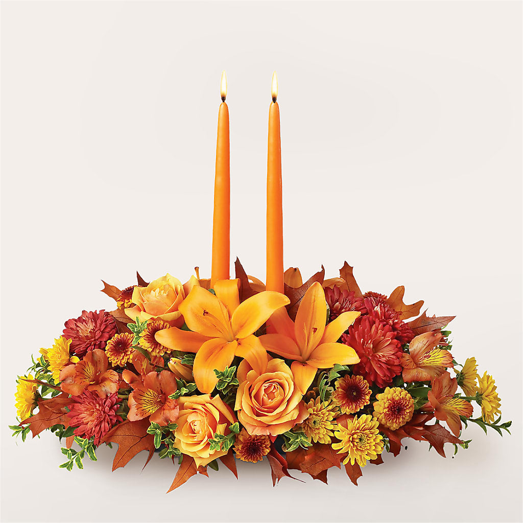 Traditions Centerpiece – D & L FLORIST & GIFTS LLC, Houston MO