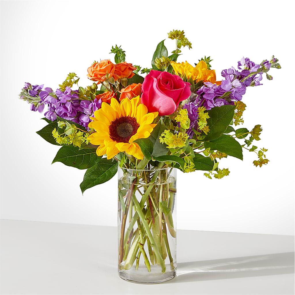 Vibrant Greetings Bouquet – D & L FLORIST & GIFTS LLC, Houston MO