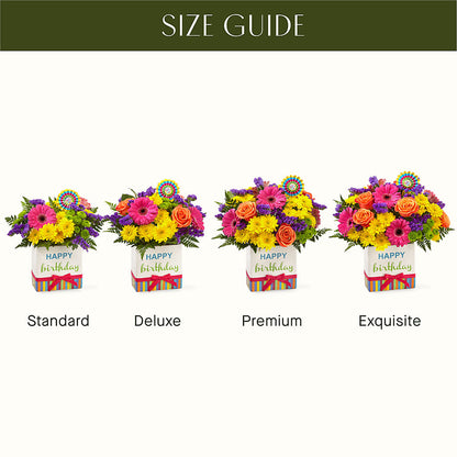Birthday Brights Bouquet – D & L FLORIST & GIFTS LLC, Houston MO