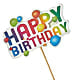 Happy Birthday Pick – D & L FLORIST & GIFTS LLC, Houston MO