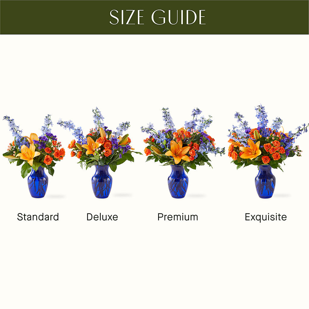 Radiant Citrus Bouquet – D & L FLORIST & GIFTS LLC, Houston MO