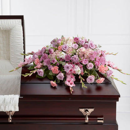 Immorata Casket Spray – D & L FLORIST & GIFTS LLC, Houston MO