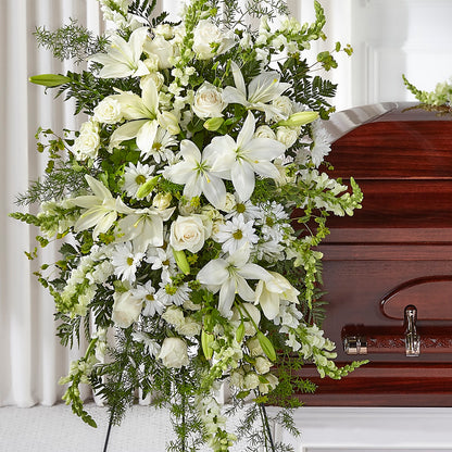 Loving Thoughts Standing Spray – D & L FLORIST & GIFTS LLC, Houston MO