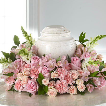 Blooms of Hope Cremation Adornment – D & L FLORIST & GIFTS LLC, Houston MO