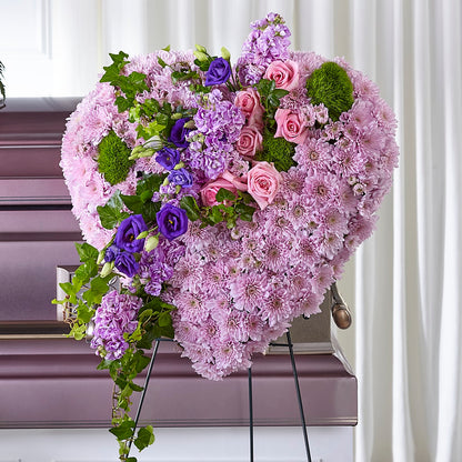 Treasured Love Standing Heart – D & L FLORIST & GIFTS LLC, Houston MO