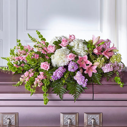 Life's Gratitude Casket Spray – D & L FLORIST & GIFTS LLC, Houston MO