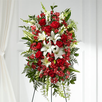 Everlasting Memory Standing Spray – D & L FLORIST & GIFTS LLC, Houston MO