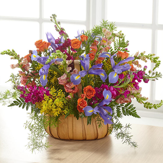 Garden of Life Basket – D & L FLORIST & GIFTS LLC, Houston MO