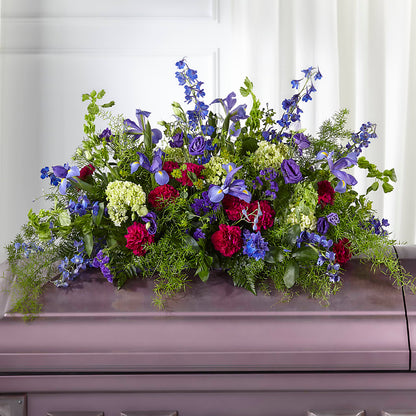 Always Treasured Casket Spray – D & L FLORIST & GIFTS LLC, Houston MO