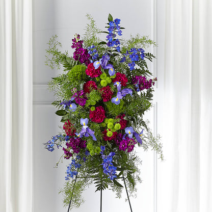 Heavenly Skies Standing Spray – D & L FLORIST & GIFTS LLC, Houston MO