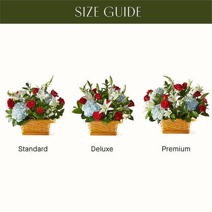 Greater Glory Basket – D & L FLORIST & GIFTS LLC, Houston MO