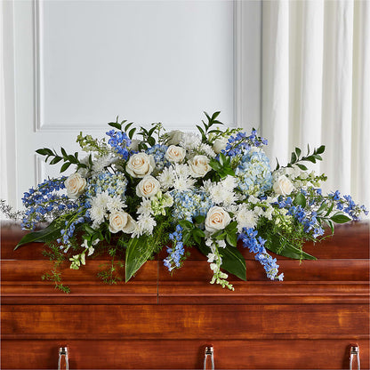 Timeless Essence Casket Spray – D & L FLORIST & GIFTS LLC, Houston MO