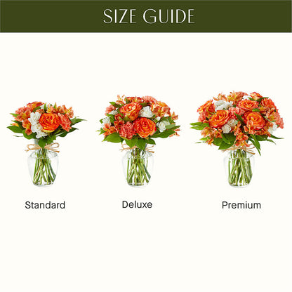 Apricot Glow Bouquet – D & L FLORIST & GIFTS LLC, Houston MO