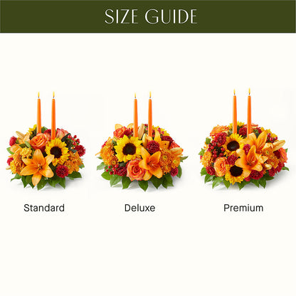 Grateful Centerpiece – D & L FLORIST & GIFTS LLC, Houston MO